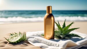 preventing dry skin after tanning